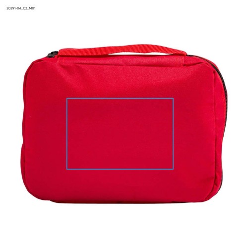 Kosmetyczka MURA czerwony