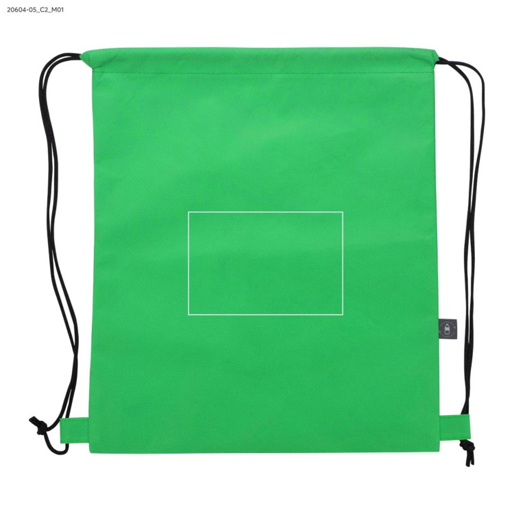 Worek rPET GARTY zielony