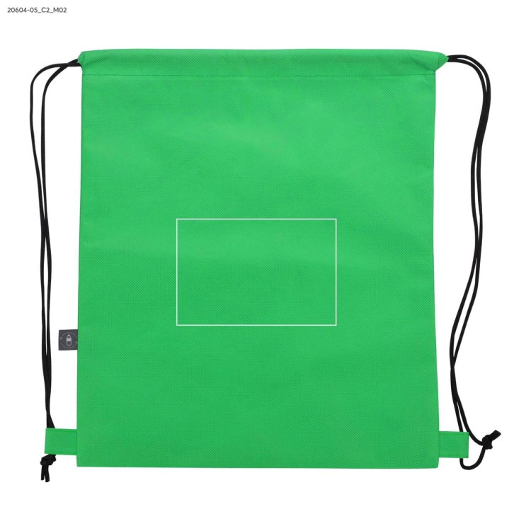 Worek rPET GARTY zielony