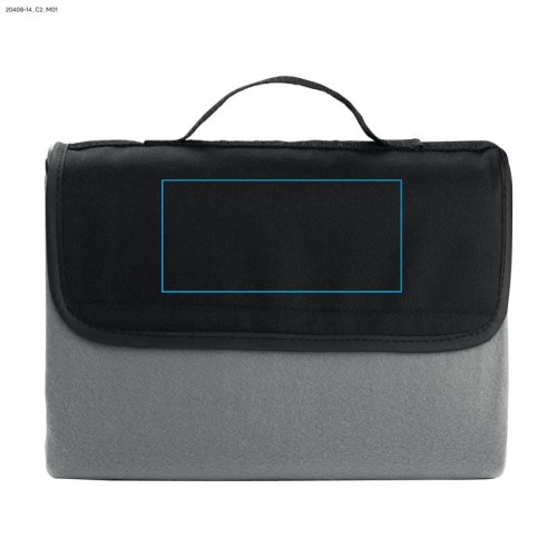 Koc piknikowy TAMAO popielaty (szary)