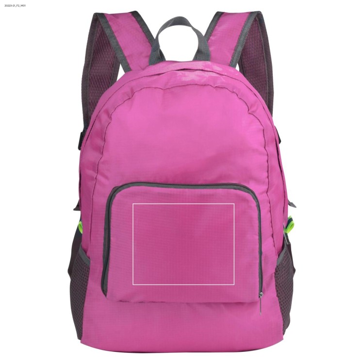 Plecak składany ORI różowy