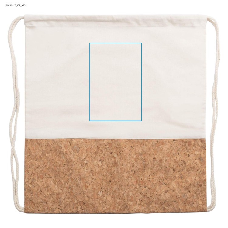Worek na sznurkach KORIK beżowy (naturalny)