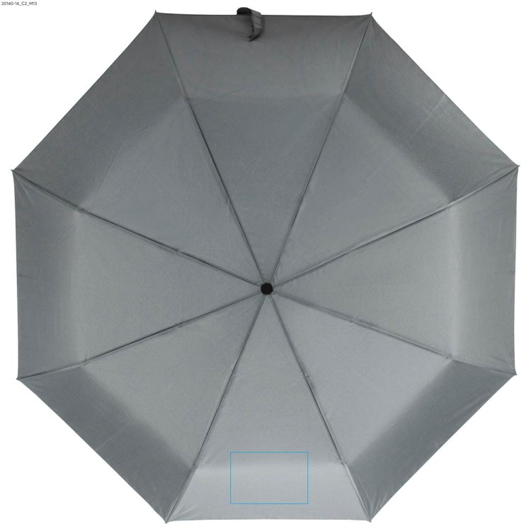 Worek na sznurkach z parasolem RAINY popielaty (szary)