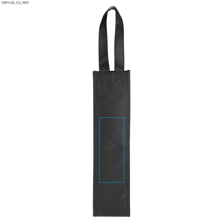 Torebka na wino BINU czarny