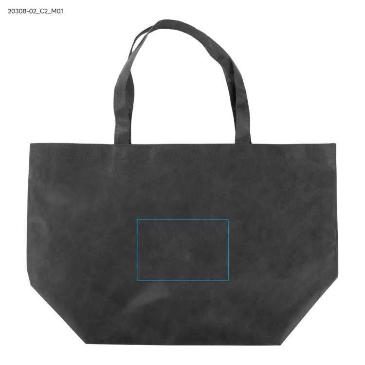 Torba na zakupy RPET TEAR czarny