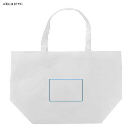 Torba na zakupy RPET TEAR biały