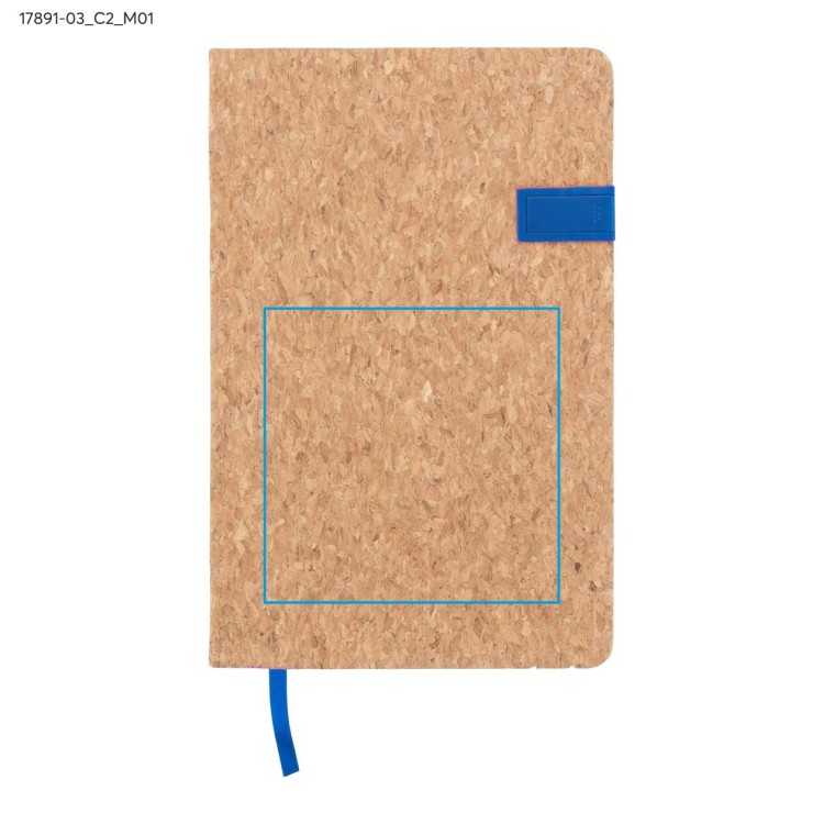 Notes MENTE z pamięcią USB 16GB, A5 niebieski