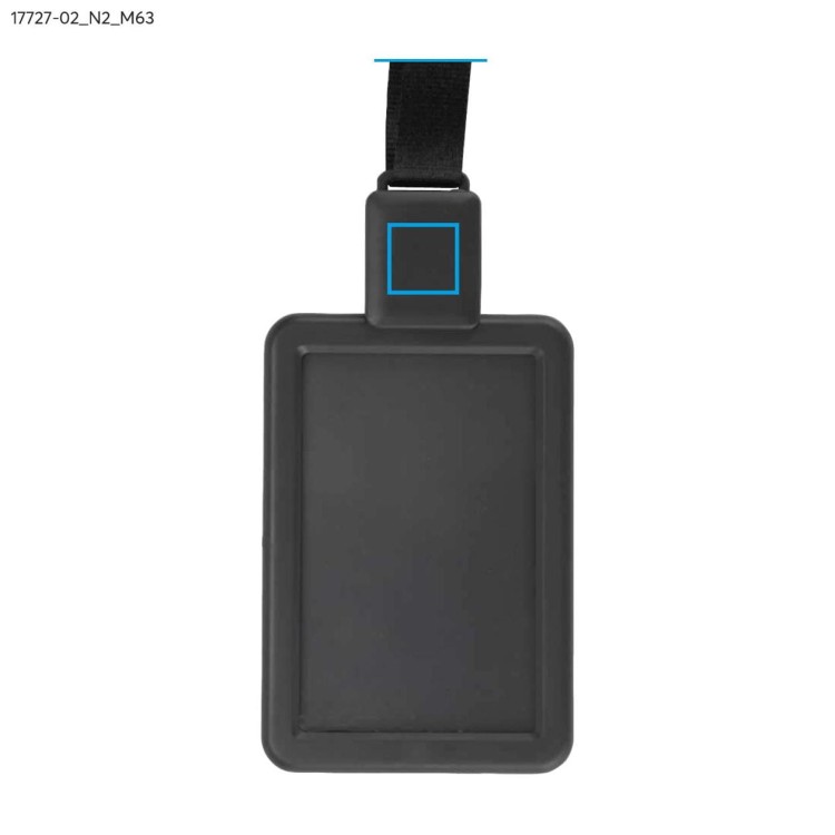 Etui na identyfikator BINO czarny