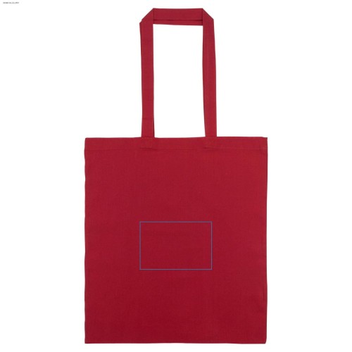 Torba bawełniana GRAIN 140g czerwony