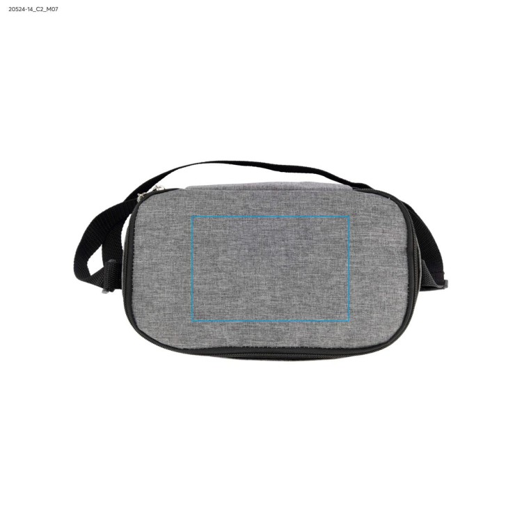 Torba termiczna rPET CHILLER popielaty (szary)