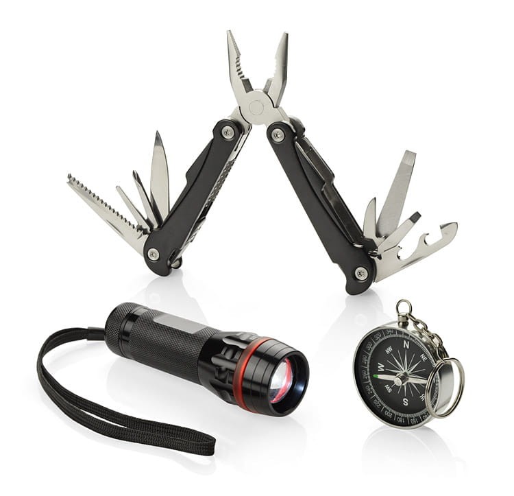 Zestaw podróżny TRAVELER czarny