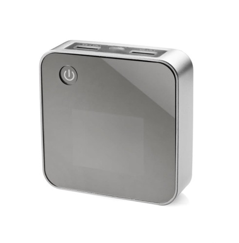 Power bank LUMINI 6600 mAh srebrny