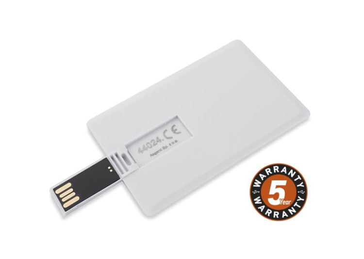 Pamięć USB KARTA 16 GB biały