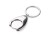 Brelok 2 w 1 TOKEN srebrny