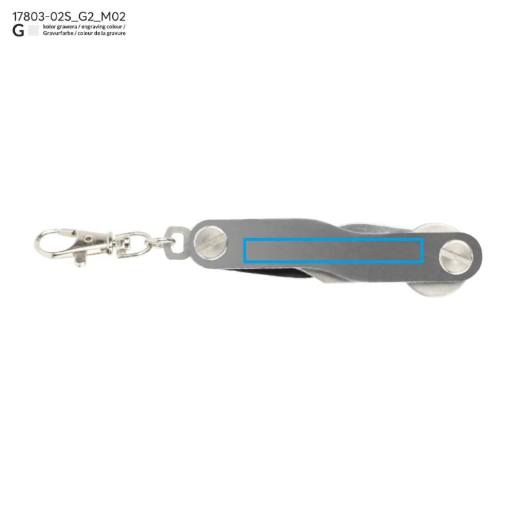 Organizer do kluczy KEYO czarny