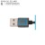Kabel USB 3 w 1 MAGNETIC czarny