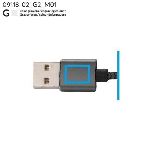 Kabel USB 3 w 1 MAGNETIC czarny