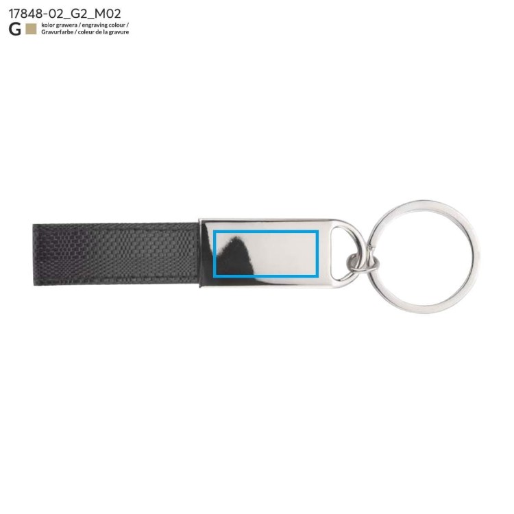 Brelok STRAP czarny