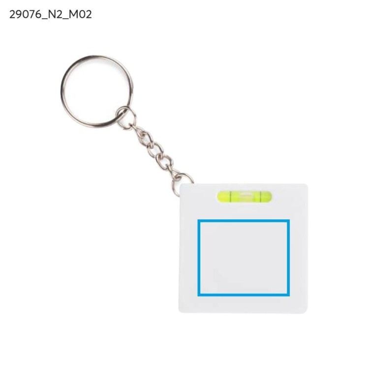 Brelok miara RIZO 1 m biały