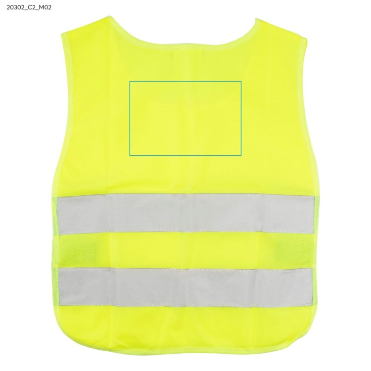 Kamizelka odblaskowa dziecięca KIDO żółty