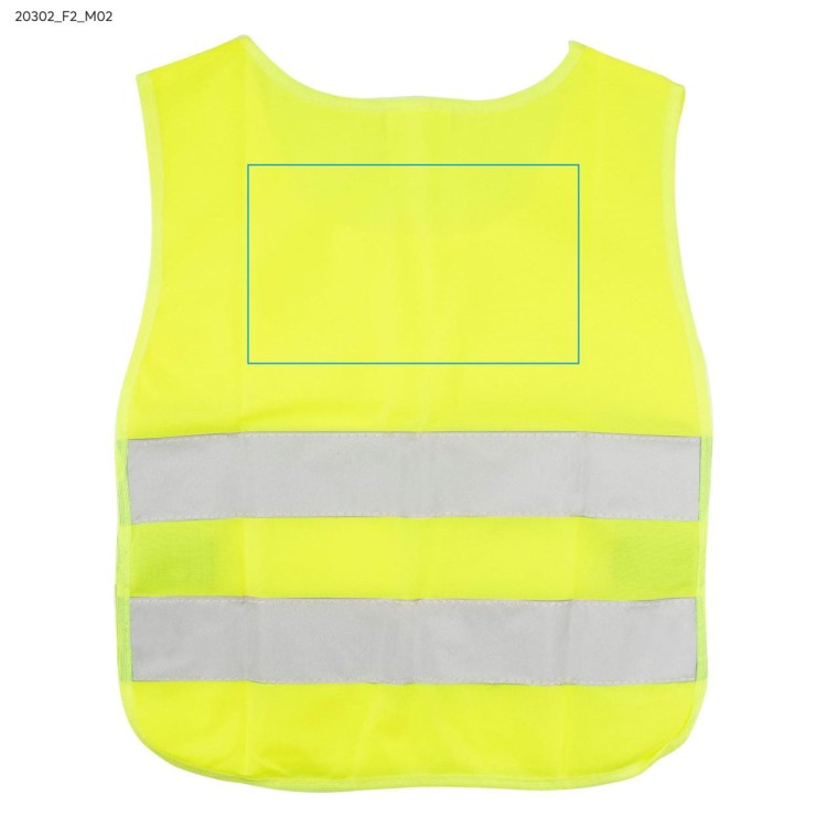 Kamizelka odblaskowa dziecięca KIDO żółty