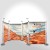 AERO Banner Stand Kit 4,5 x 2,1 m with a single-sided printout
