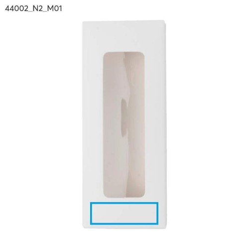 Kartonik do pamięci bez wytłoczki biały