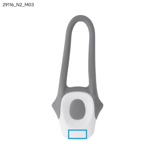 Lampka rowerowa COUTI przednia (białe diody) biały