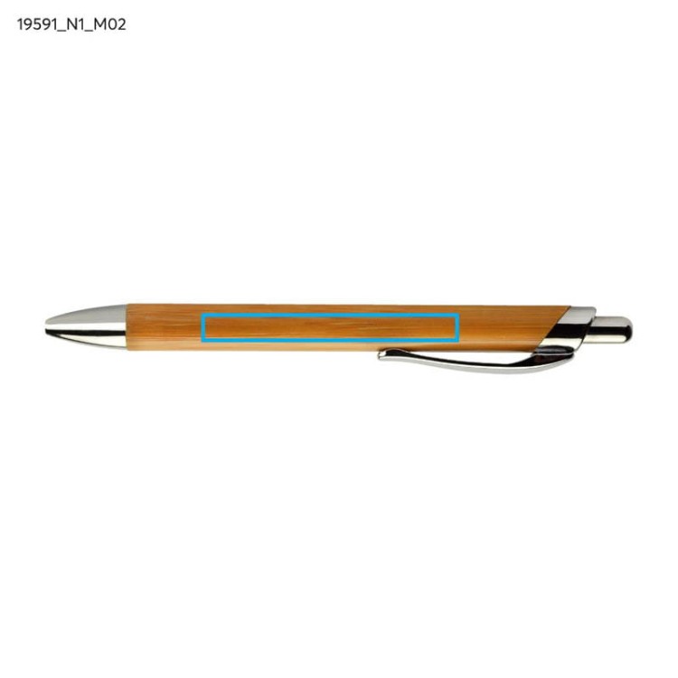 Długopis bambusowy PURE brązowy