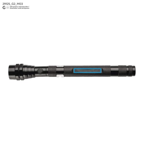 Latarka z magnesem ITI czarny