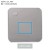 Power bank LUMINI 6600 mAh srebrny