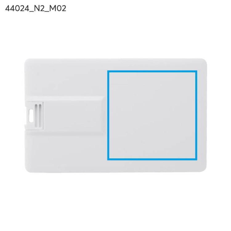 Pamięć USB KARTA 16 GB biały