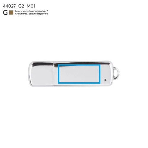 Pamięć USB VERONA 16 GB srebrny