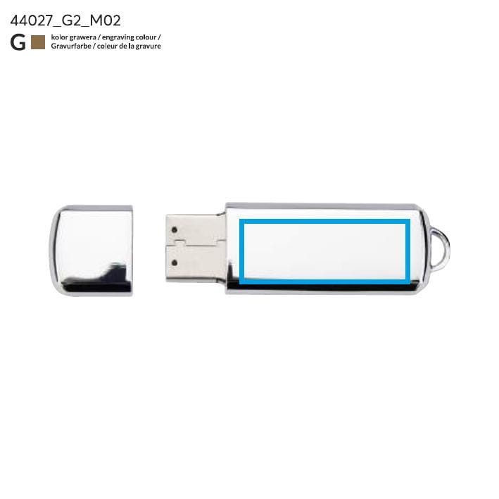 Pamięć USB VERONA 16 GB srebrny