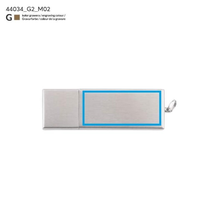 Pamięć USB VENEZIA 16 GB srebrny