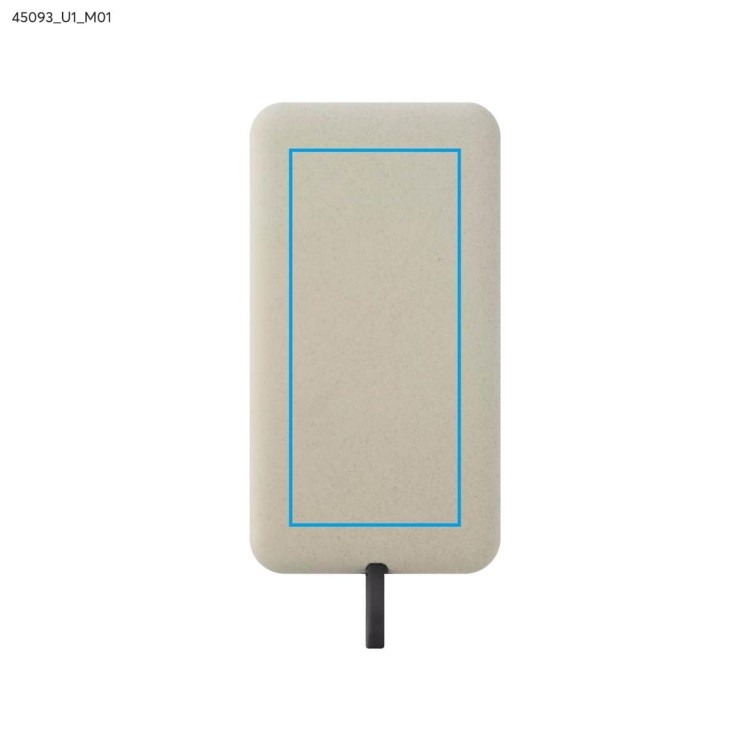 Power bank STICKY 4000 mAh popielaty (szary)