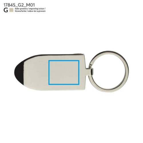 Brelok 4 w 1 BOTTIGA srebrny