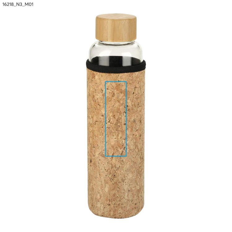 Butelka szklana VENI 550 ml przezroczysty