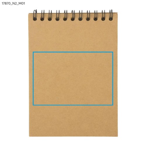 Notes zdrapywanka GRAFI brązowy