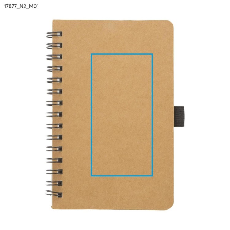 Notes BATO A6 brązowy