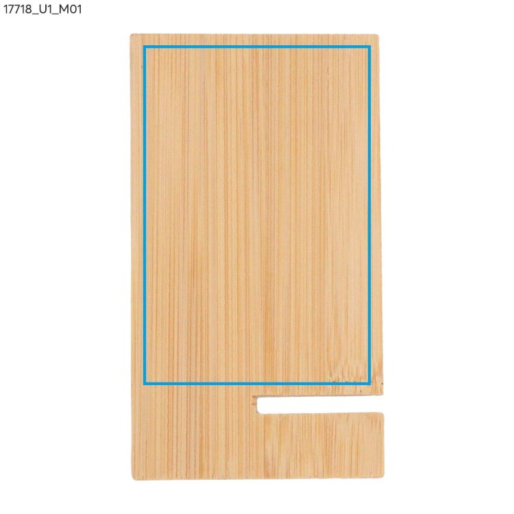 Bambusowy stojak na telefon RAGA brązowy