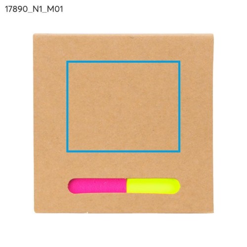 Karteczki elektrostatyczne HIKO beżowy (naturalny)