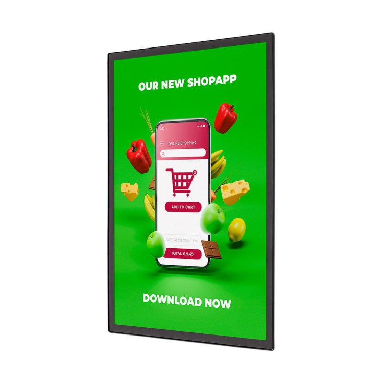 Ramka magnetyczna A1 (59,4 x 84,1 cm) czarna rama informacyjna magnetyczna rama reklamowa na plakat rama plakatowa wysokiej jakości