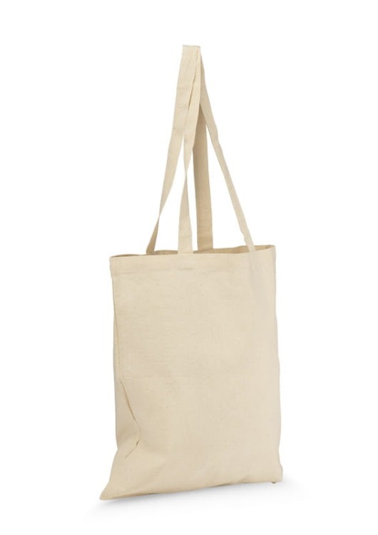 Torba bawełniana LEMI 150 g beżowy (naturalny) z logo