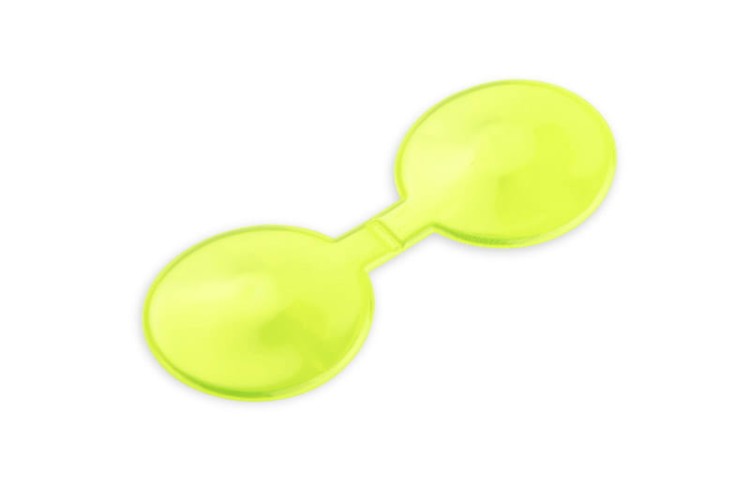 Klip magnetyczny BLAS żółty z logo