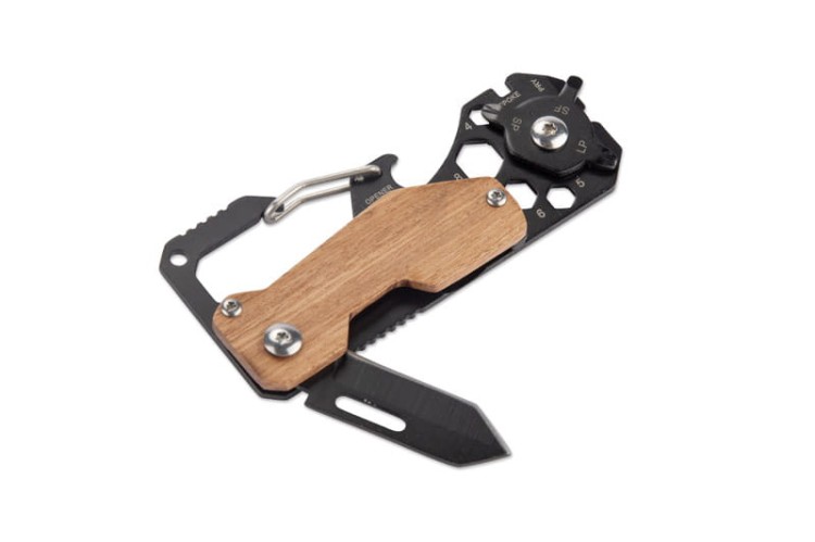 Narzędzie wielofunkcyjne FINLI brązowy z logo