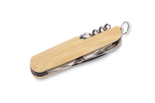 Scyzoryk KANA beżowy (naturalny) z logo