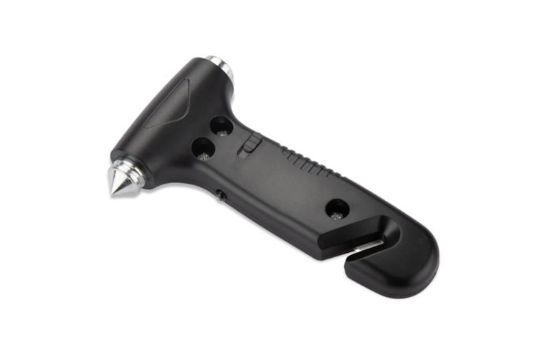 Młotek bezpieczeństwa SEKURE czarny z logo