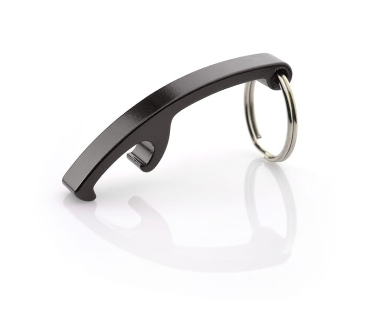 Brelok 2 w 1 ABRI czarny z logo