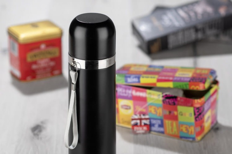 Termos MATTI 500 ml czarny z logo